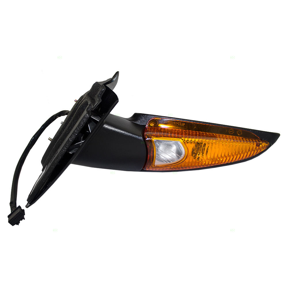 Passengers Power Side View Mirror Heated Signal Puddle Lamp Replacement for 2003 2004 2005 2006 Expedition