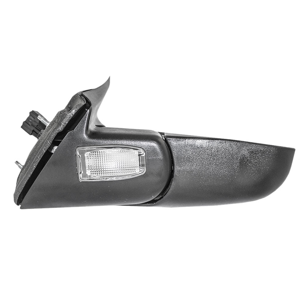 Passengers Power Side View Mirror with Puddle Lamp Textured Replacement for 2002-2005 Explorer Mountaineer