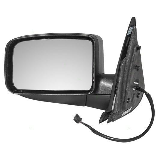 Drivers Power Side View Mirror with Puddle Lamp Replacement for 2005 2006 Expedition 5L1Z17683FAA