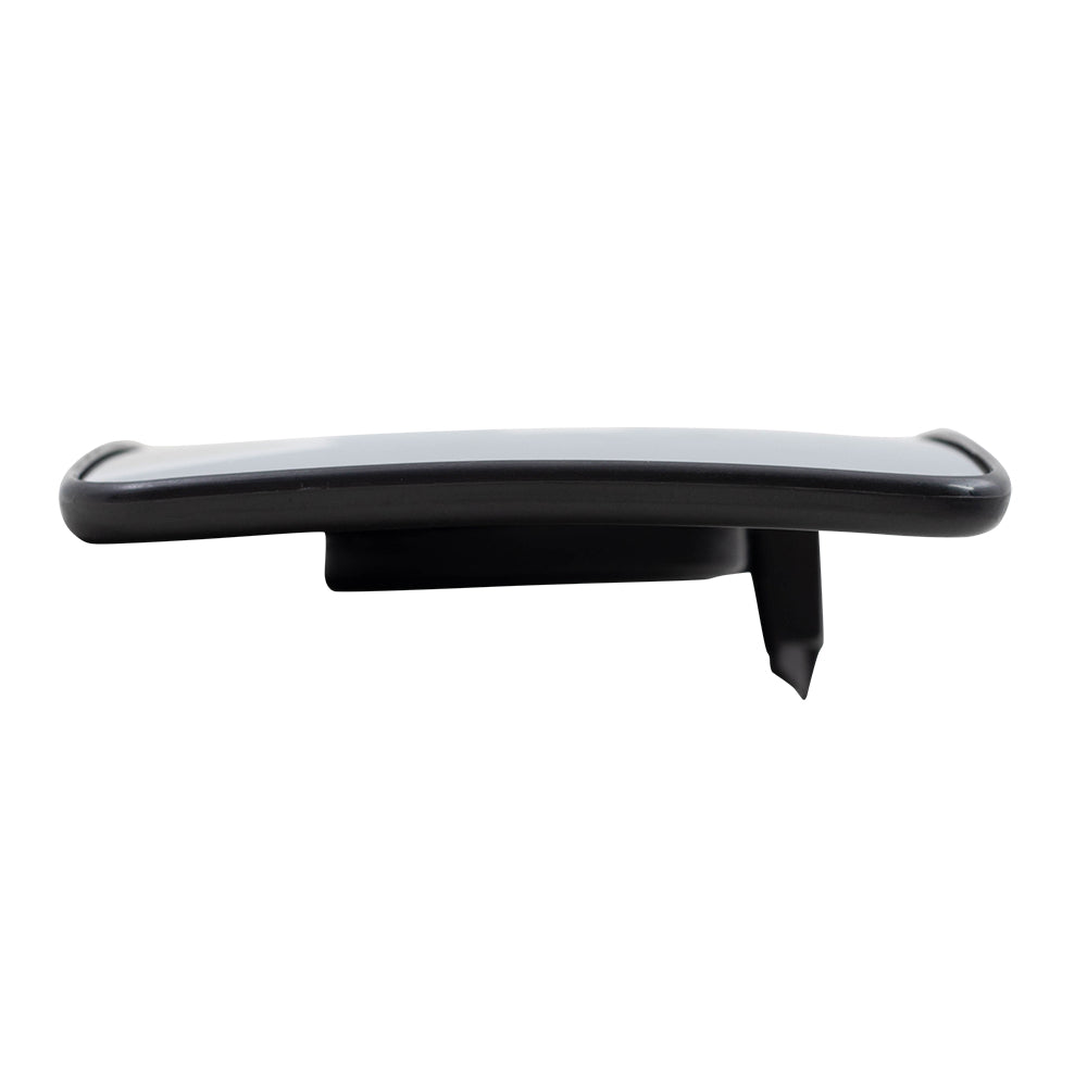 Brock Aftermarket Replacement Driver Lower Manual Tow Mirror Glass with Base Compatible with 2008-2012 Super Duty