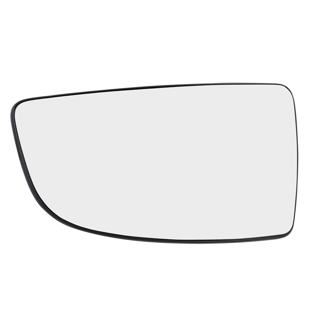 Brock Replacement Driver Side Lower Tow Mirror Glass & Base Compatible with 2015-2020 Transit