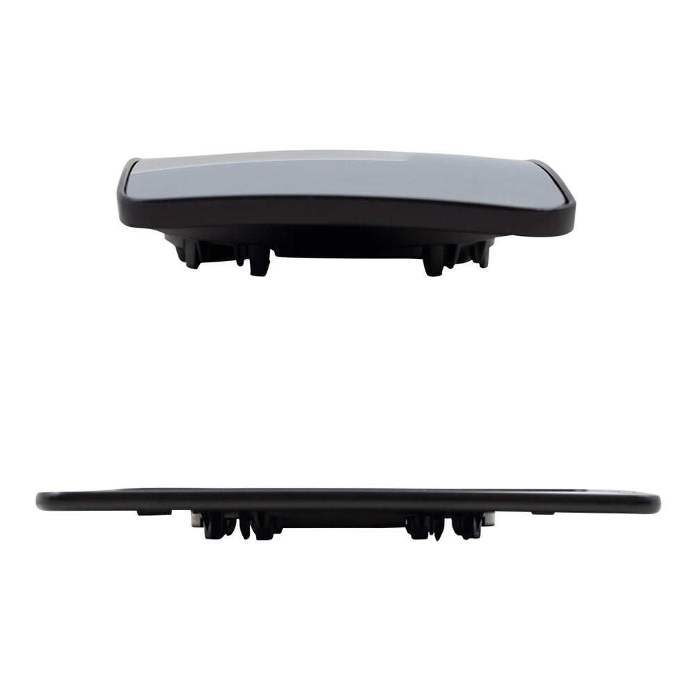 Brock Replacement Drivers Upper and Lower Tow Mirror Glass and Bases without Heat Compatible with 07-12 F150 F-150