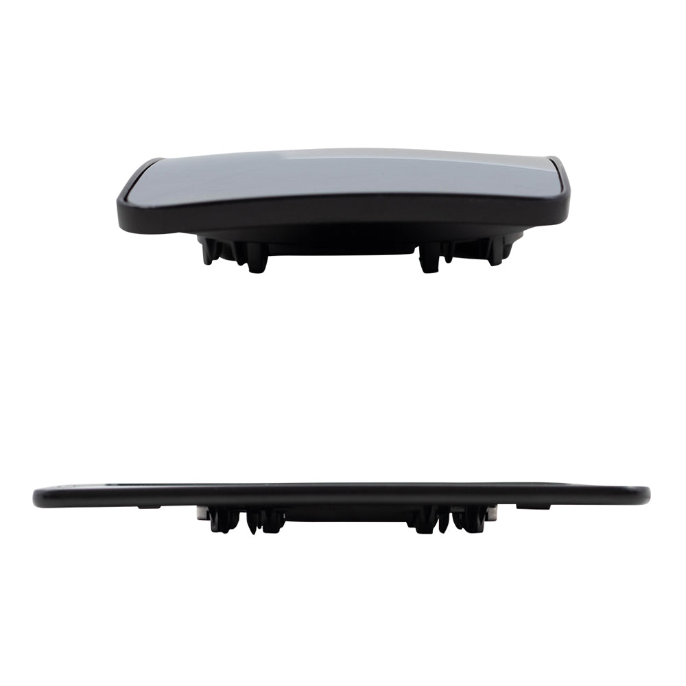 Brock Replacement Passengers Upper and Lower Tow Mirror Glass and Bases without Heat Compatible with 07-12 F150 F-150