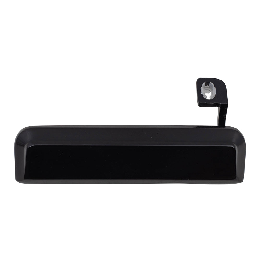 Brock Replacement Drivers Outside Front Door Handle Black Metal Compatible with 1987-1993 Mustang E3FZ 6122405 B