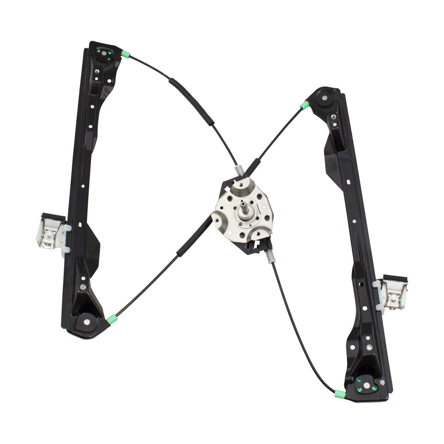 Brock Replacement Drivers Front Manual Window Regulator Compatible with 00-07 Focus 3-Door Hatchback 6S4Z6123201AA