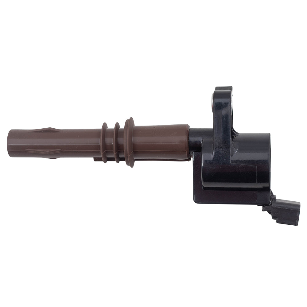 Brock Replacement Ignition Spark Coil with Brown Boot Compatible with 2008-2010 Ford F-150