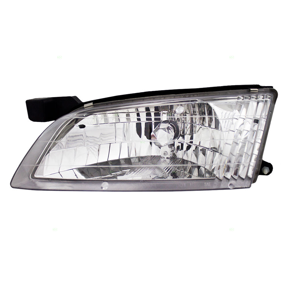 Brock Replacement Drivers Headlight Headlamp Compatible with 98-99 Altima 26060-9E025