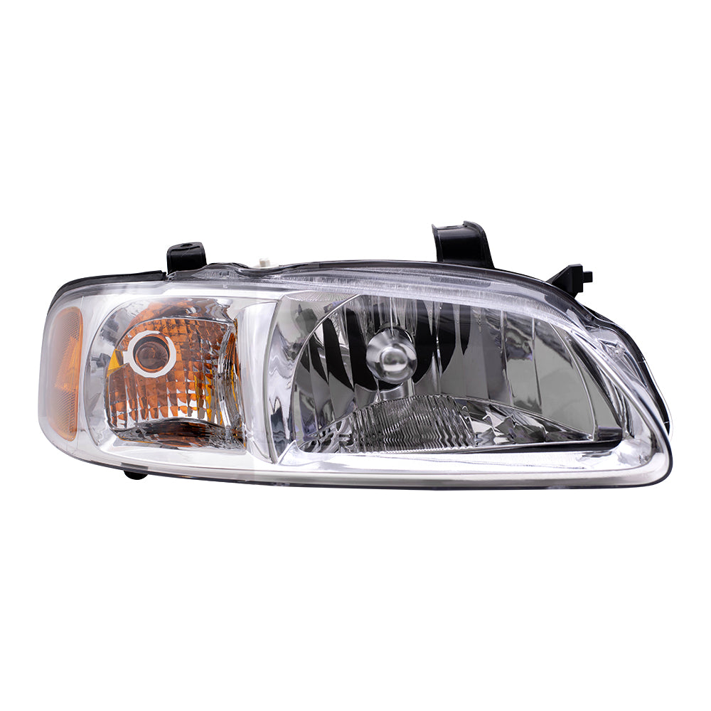 Brock Replacement Passengers Headlight Headlamp Compatible with 00-01 Sentra 26010-5M026