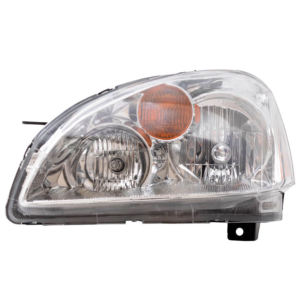 Brock Replacement Drivers Halogen Headlight Headlamp Compatible with 2002-2004 Altima 260603Z626