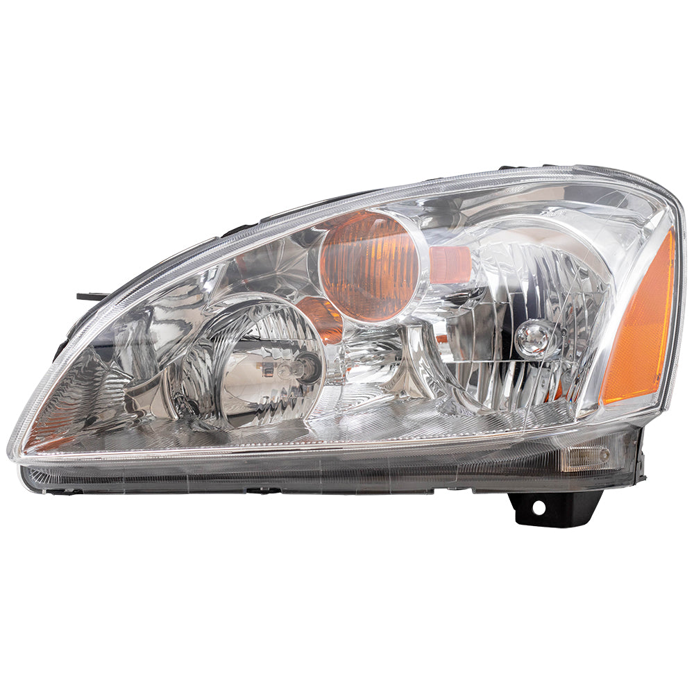 Brock Replacement Drivers Halogen Headlight Headlamp Compatible with 2002-2004 Altima 260603Z626