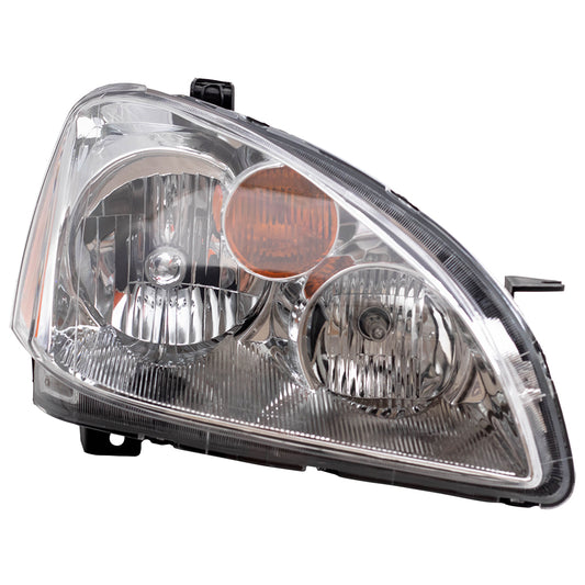 Brock Replacement Passengers Halogen Headlight Headlamp Compatible with 2002-2004 Altima 260103Z626