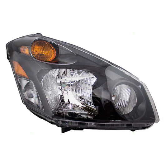 Brock Replacement Passengers Halogen Combination Headlight Headlamp Compatible with 04-09 Quest 260105Z026