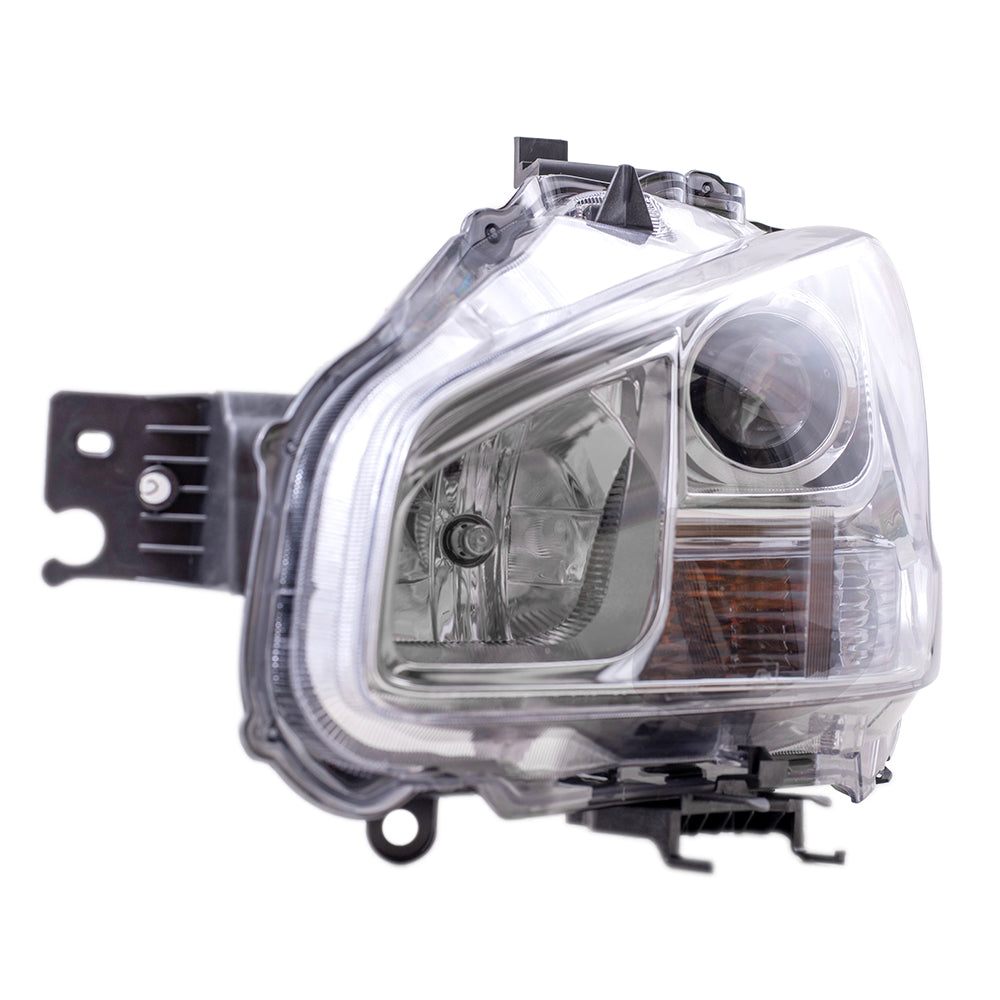 Brock Replacement Drivers Halogen Headlight Headlamp Compatible with 09-14 Maxima 26060-9N00A