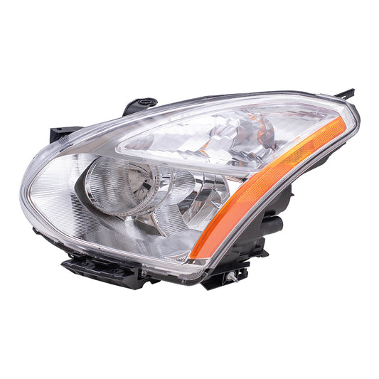 Brock Replacement Driver Side HID Combination Headlight Assembly without HID Kit Compatible with 2008-2010 Nissan Rogue