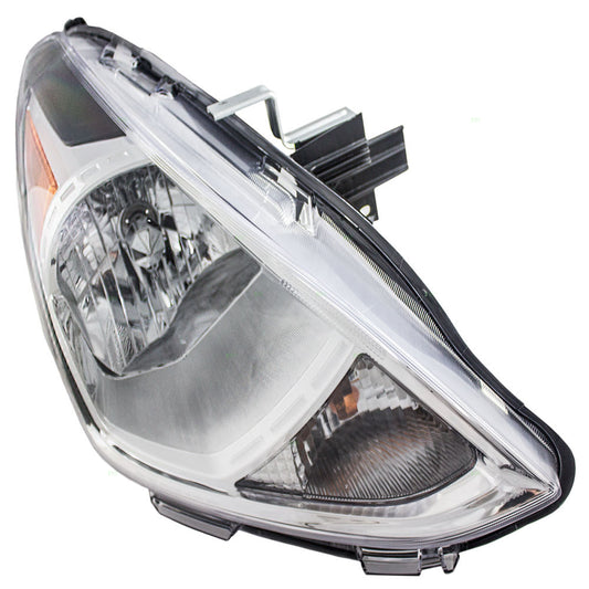 Brock Replacement Passengers Combination Headlamp Headlight Compatible with 2015-2019 Versa Sedan 26010-9KK0A