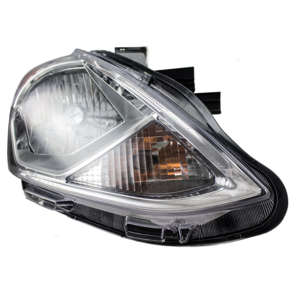 Brock Replacement Passengers Combination Headlamp Headlight Compatible with 2015-2019 Versa Sedan 26010-9KK0A