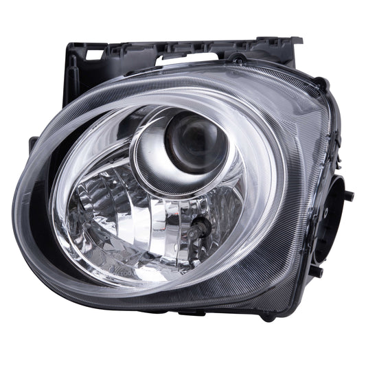 Brock 4221-0083L Driver Side Left Halogen Headlight Assembly Compatible with 2015-2017 Nissan Juke