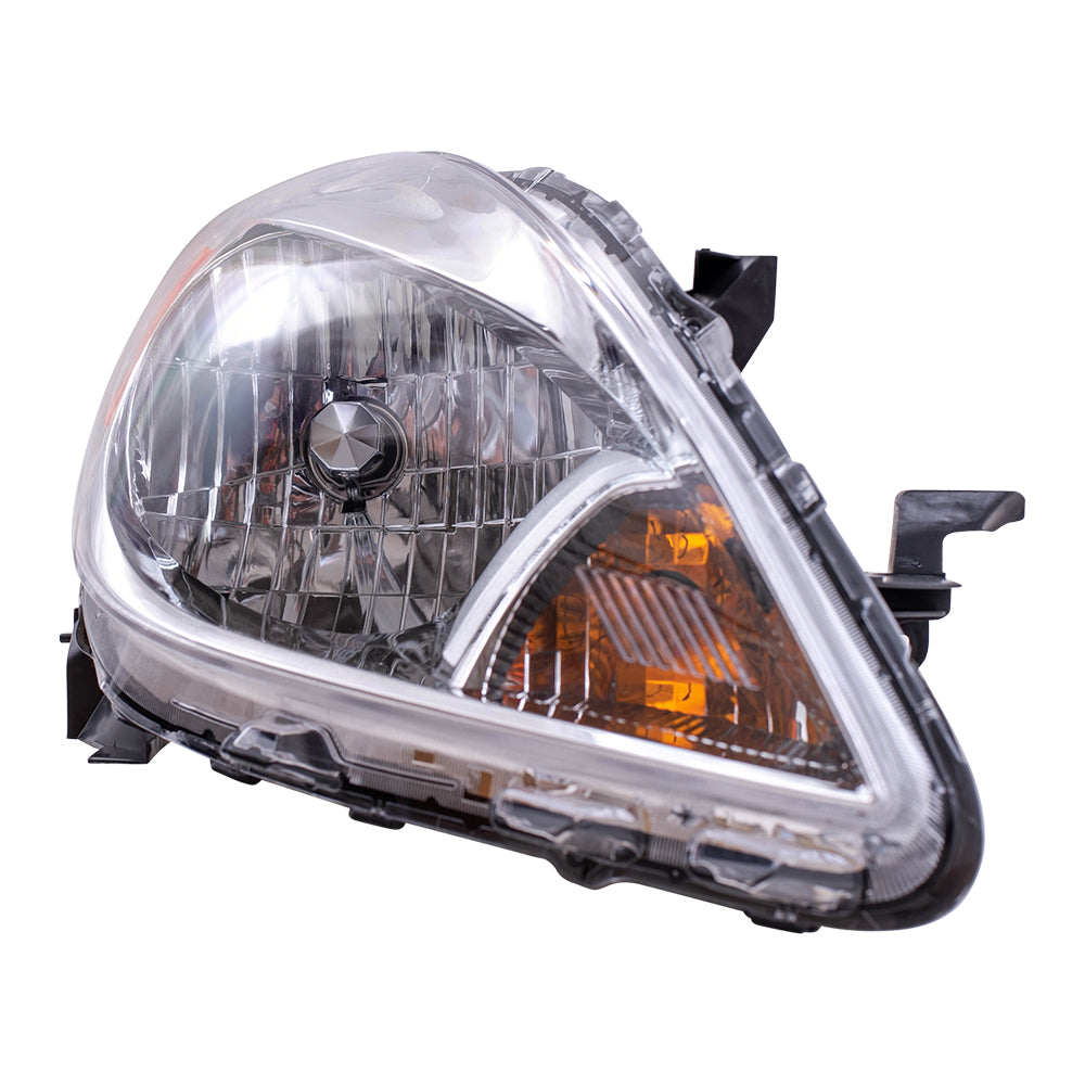 Brock Replacement Driver and Passenger Headlights Headlamps Compatible with 12-14 Versa Sedan 26010-3AN0B 26060-3AN0B