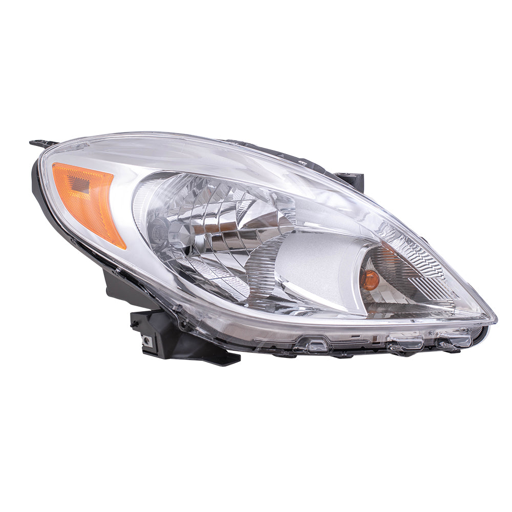 Brock Replacement Passengers Headlight Headlamp Compatible with 12-14 Versa Sedan 26060-3AN0B