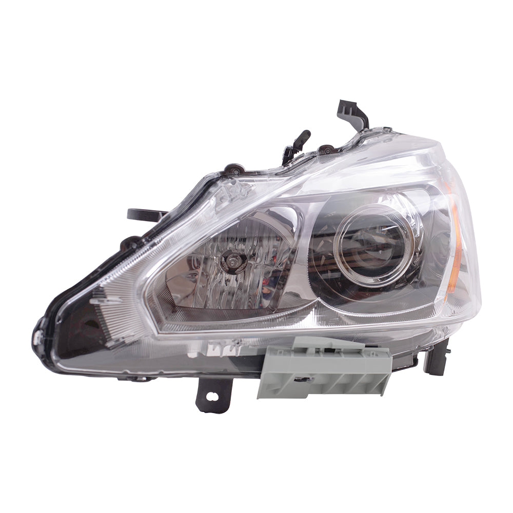 Brock Replacement Drivers Halogen Headlight Headlamp Compatible with 13-15 Altima 26060-3TA0A