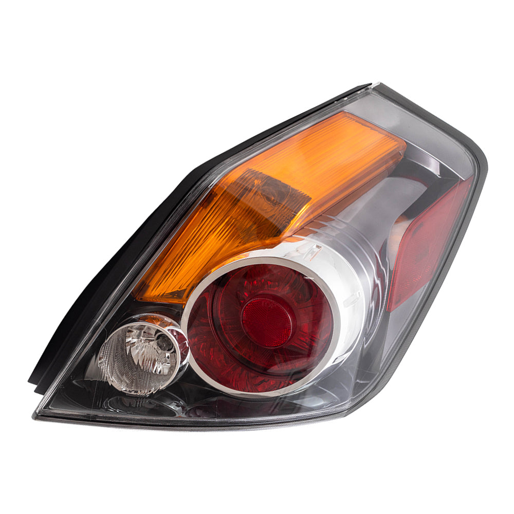 Brock Replacement Driver and Passenger Taillights Tail Lamps Compatible with 07-12 Altima Sedan 26555-ZN50A 26550ZN50A