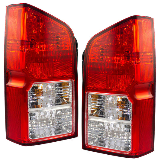 Brock Aftermarket Replacement Driver Left Passenger Right Tail Light Assembly Set Compatible with 2005-2012 Nissan Pathfinder