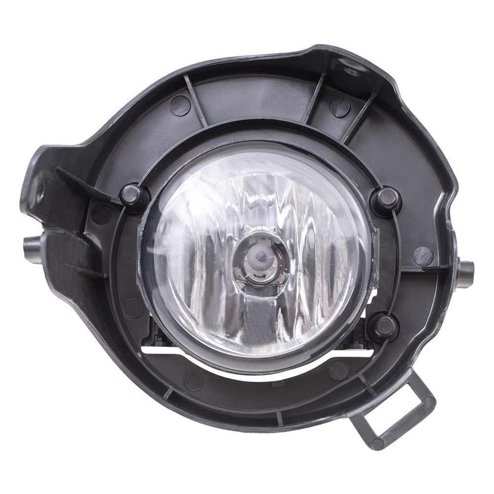 Brock Replacement Drivers Fog Light Lamp Compatible with 2005-2012 Frontier with Painted Bumper 26155EA525