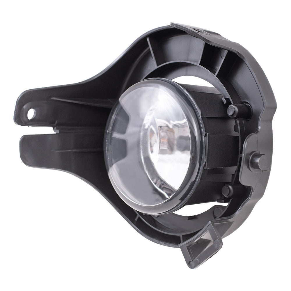 Brock Replacement Drivers Fog Light Lamp Compatible with 2005-2012 Frontier with Painted Bumper 26155EA525