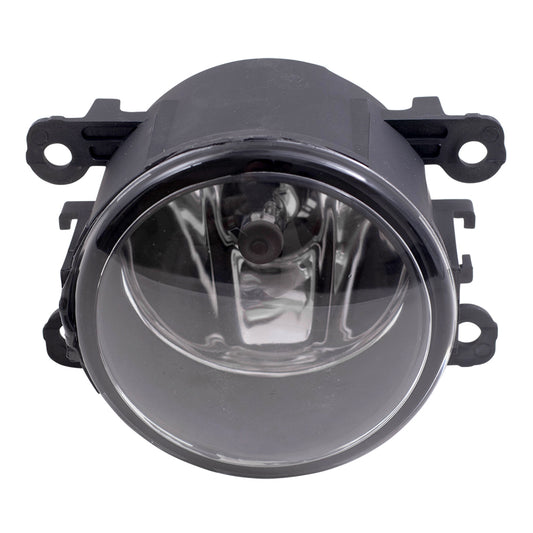 Brock Replacement for Fog Light Lamp Straight Lens Compatible with 07-12 Sentra 26154-EA500