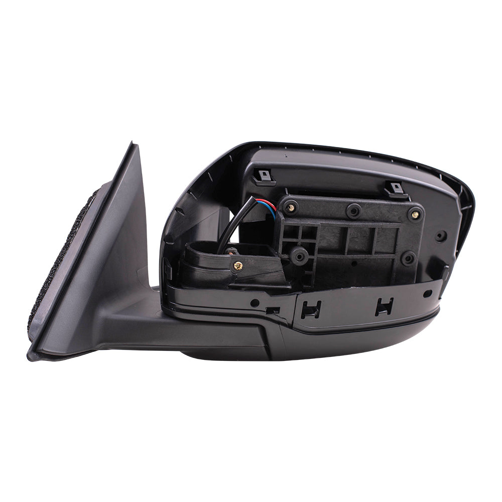 Brock Aftermarket Replacement Driver Left Power Door Mirror Paint To Match Black Without Heat-Signal-Camera Compatible With 2014-2020 Nissan Rogue