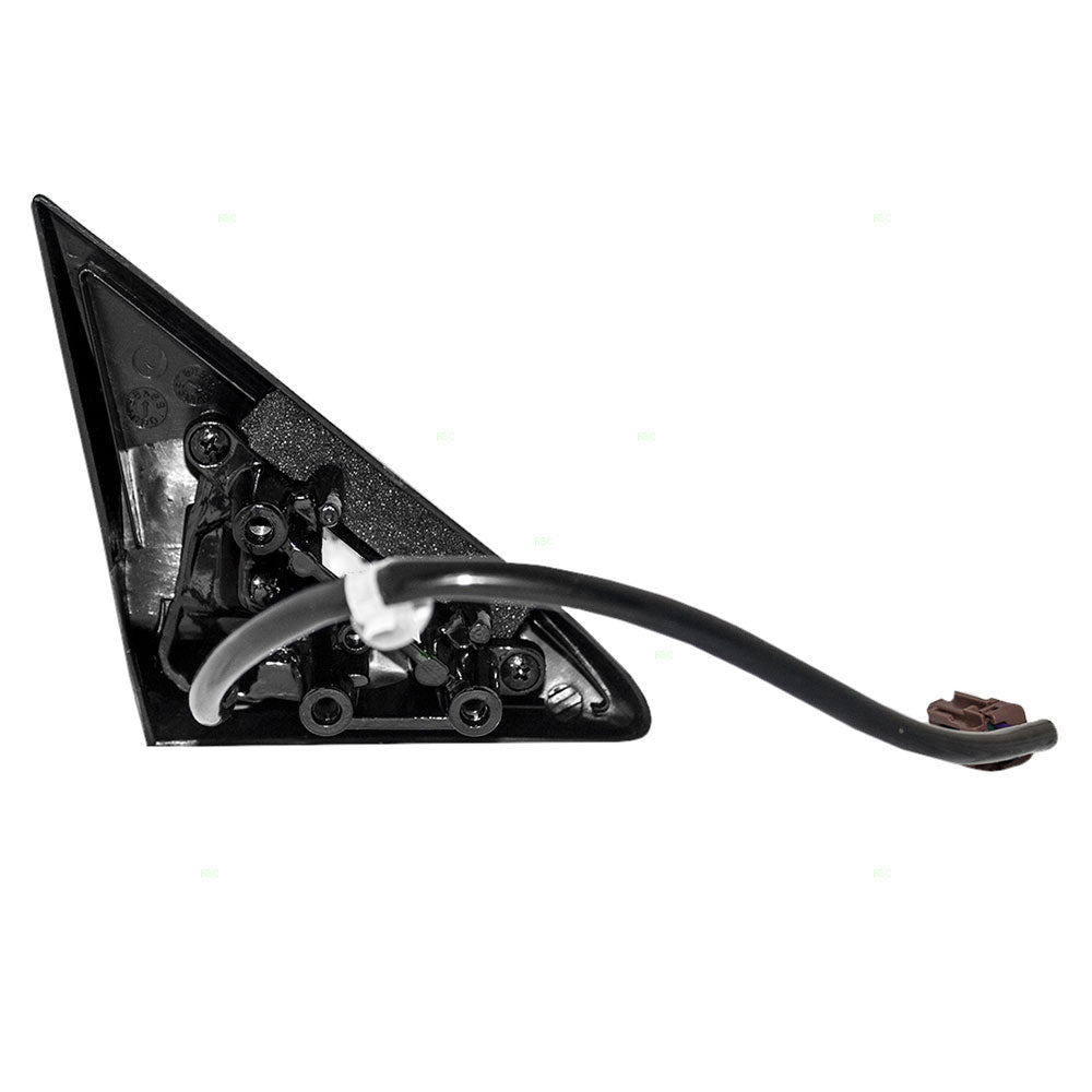 Drivers Power Side View Mirror with Smooth Cover Compatible with 96-99 Maxima K630253U01