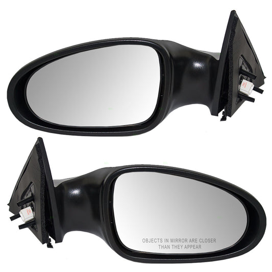 Driver and Passenger Power Side View Mirrors with Smooth Covers Compatible with 02-04 Altima 963023Z020 963013Z020