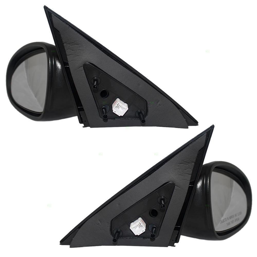 Driver and Passenger Power Side View Mirrors with Smooth Covers Compatible with 02-04 Altima 963023Z020 963013Z020