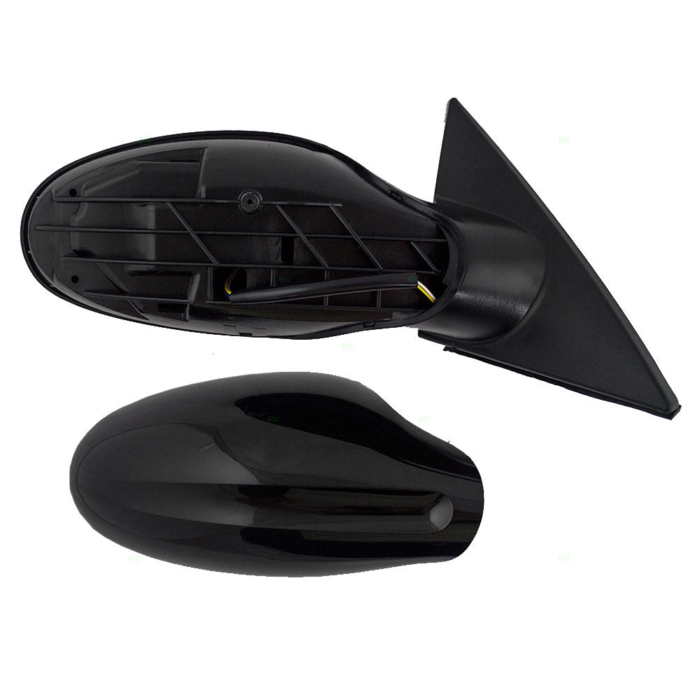 Passengers Power Side View Mirror with Smooth Cover Compatible with 02-04 Altima 963013Z020