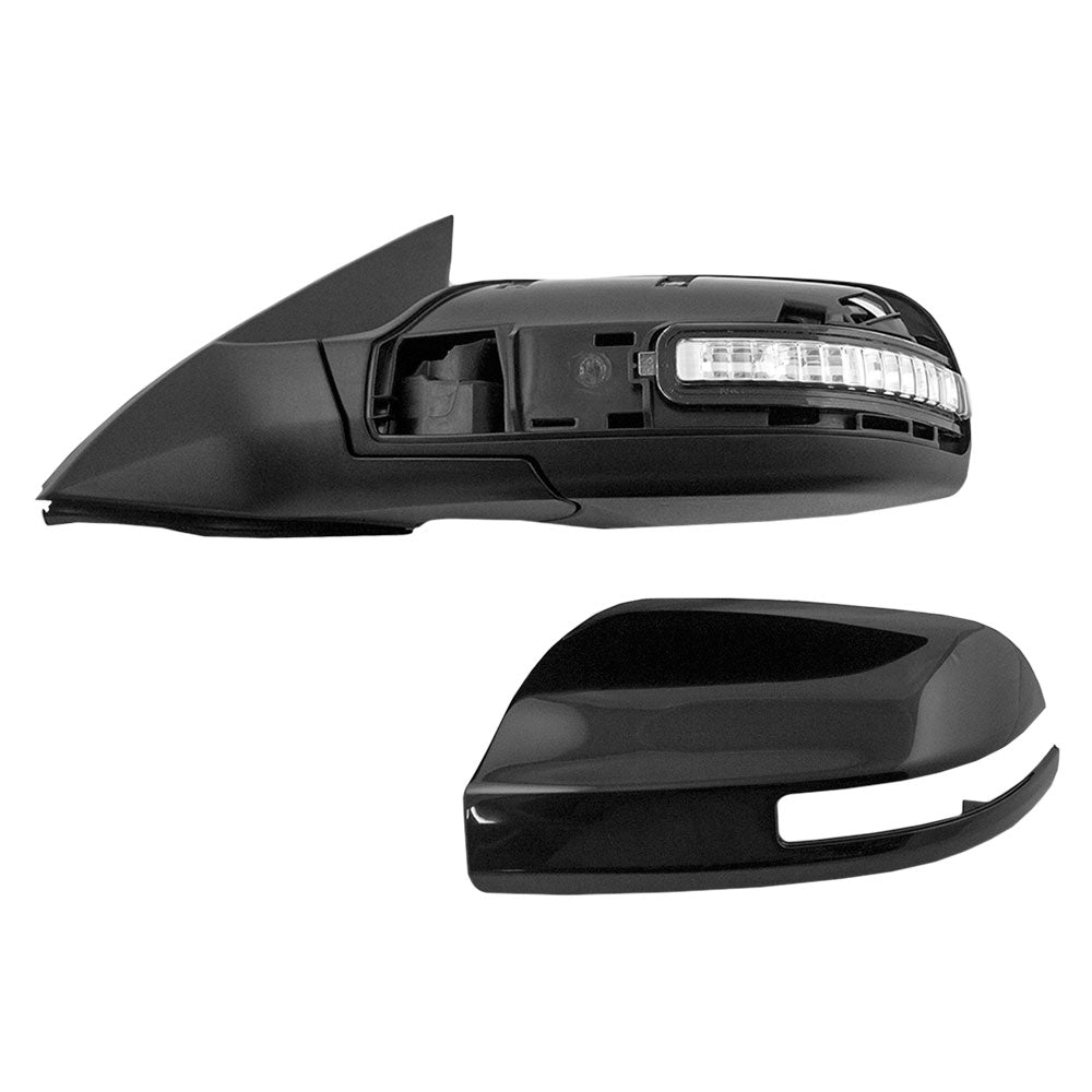 Drivers Power Side View Mirror with Signal Compatible with 07-12 Altima 96302-ZN56E