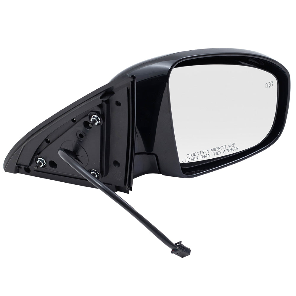 Brock Passengers Power Folding Side View Mirror Heated for 14-15 QX60 & Hybrid 13 JX35 replaces 963013JA9A 963733JA0E IN1321133