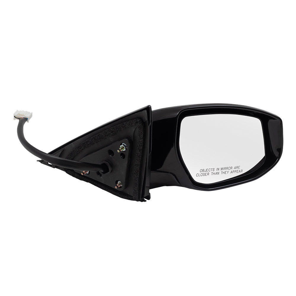 BROCK Power Mirror Compatible with 2016-2018 Maxima Passengers Side Heated Signal Auto Tilt Down 963019DD1D 96301-9DD1D