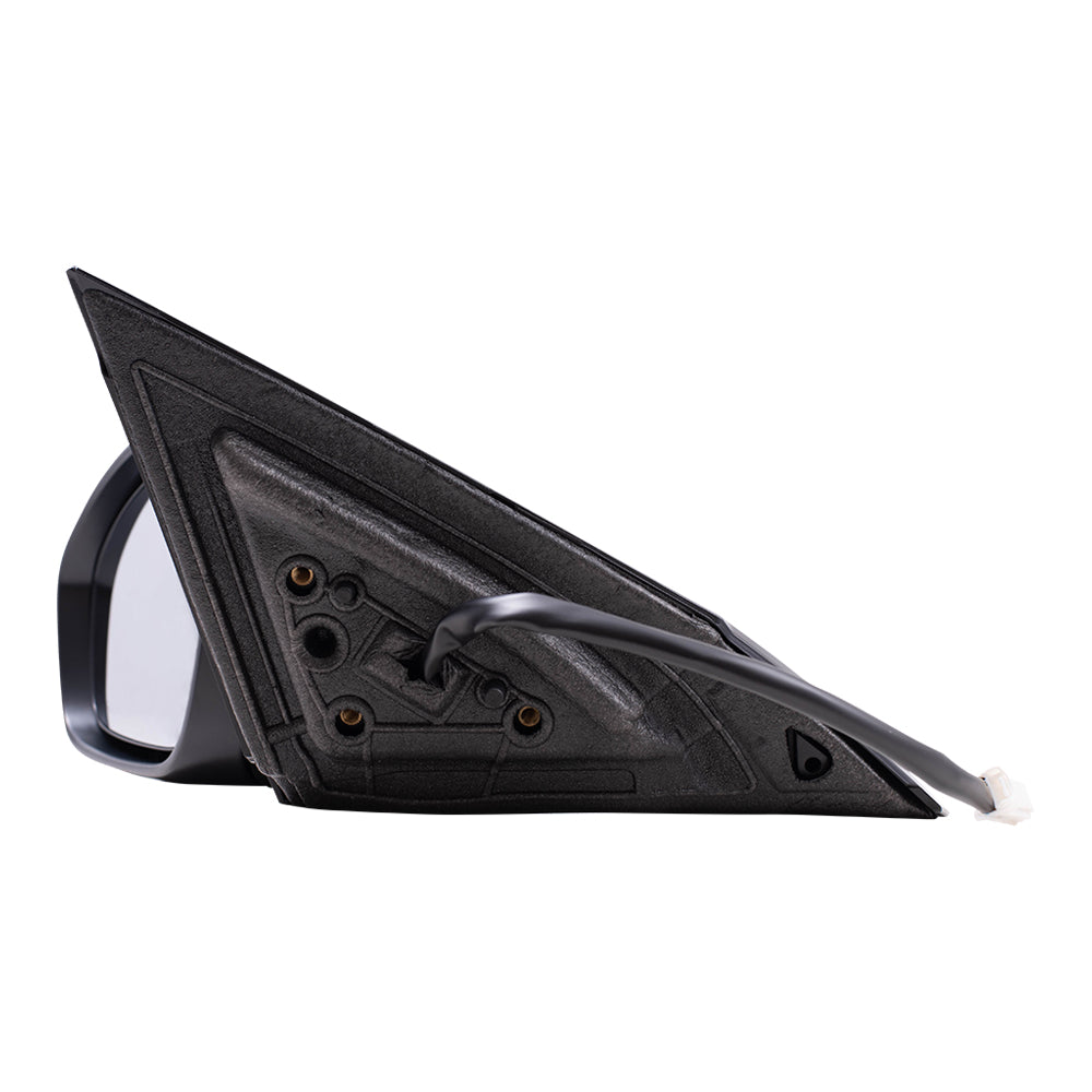 Brock Replacement Driver Side Power Mirror Paint to Match Black with Heat, Signal and Camera Compatible with 2019 Altima