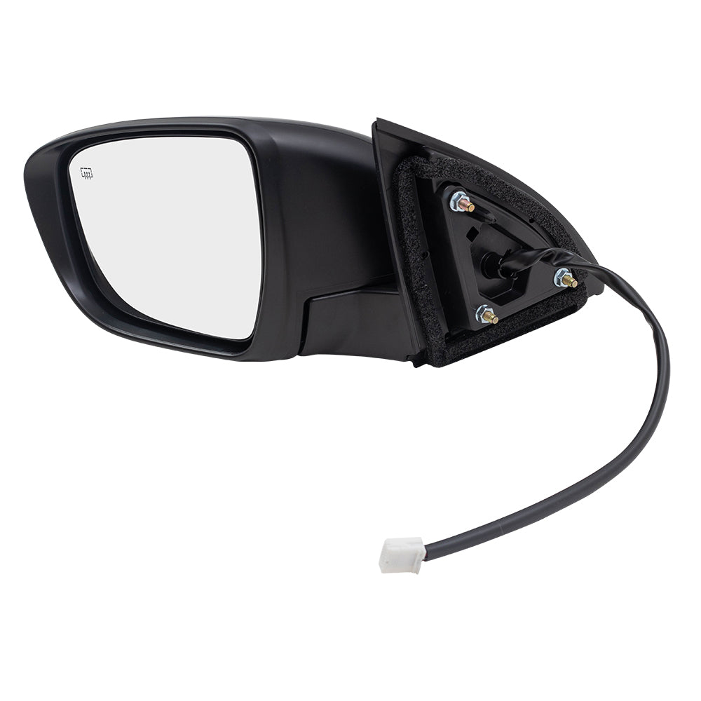 BROCK Power Mirror Compatible with 2017 2018 2019 Rogue Sport Drivers Side Heated Signal 96302-6MA1A 96374-5TA9A