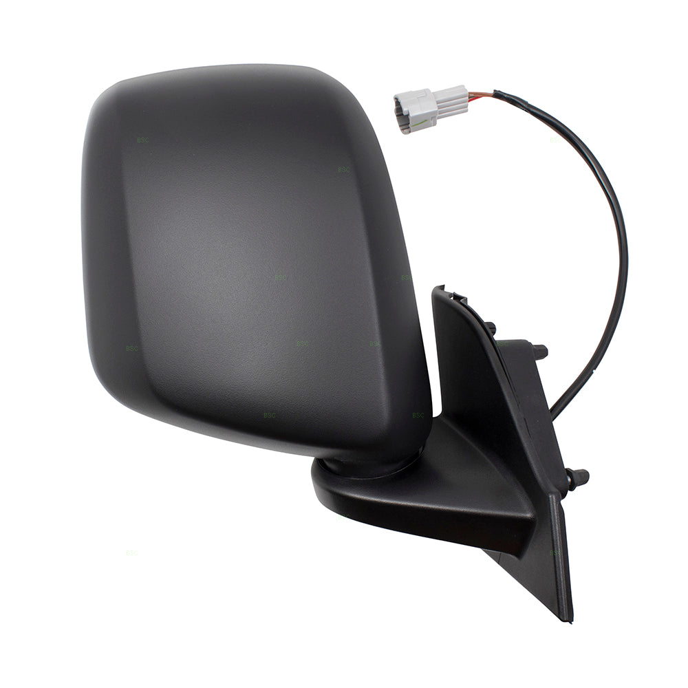 BROCK Passengers Power Side View Mirror Heated Spotter Glass Right Compatible with 15-17 City Express 13-17 NV200 19317356 96301-3LM0B