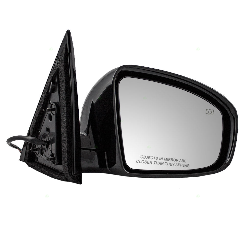 Replacement Passengers Power Side View Mirror Heated Compatible with 2013-2016 Pathfinder 96301-3KA9B