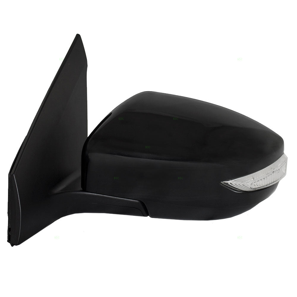 Replacement Drivers Power Side View Mirror Heated Signal Ready-to-Paint Compatible with 2013-2015 Sentra 96302-3SG0D