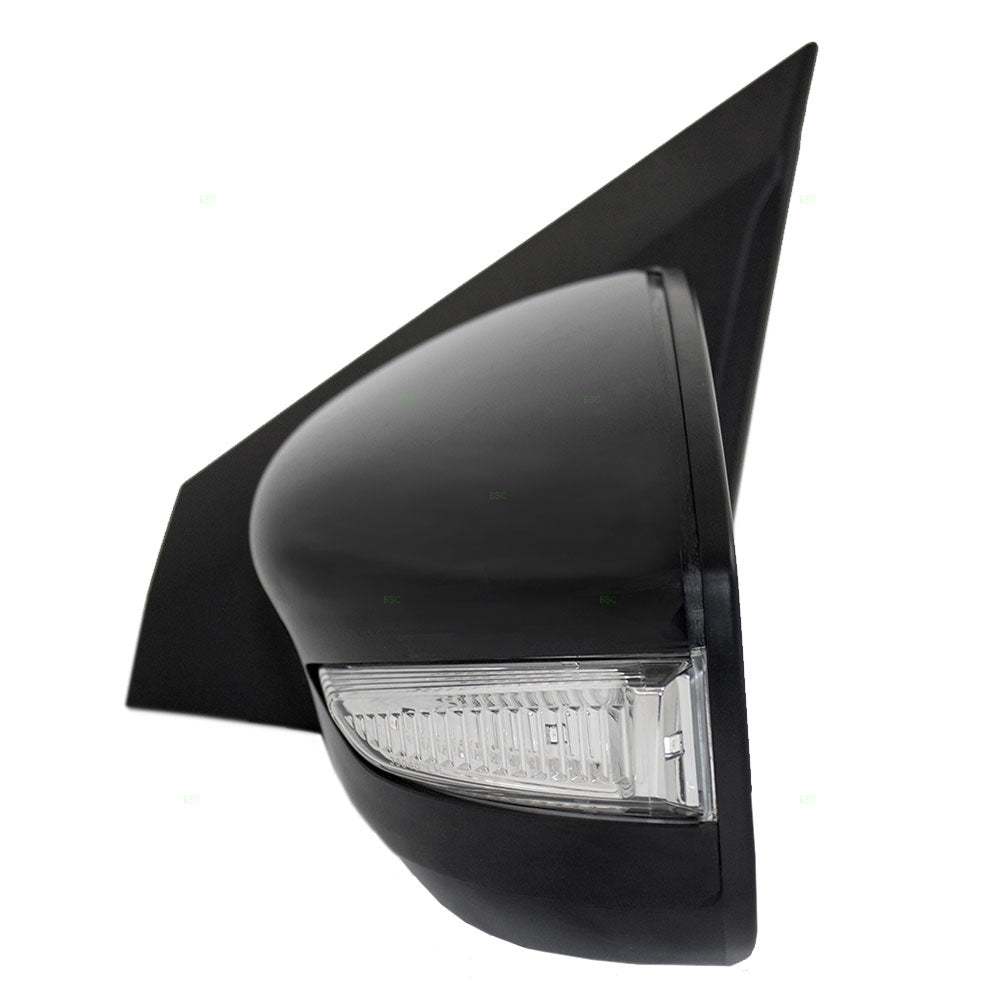 Replacement Drivers Power Side View Mirror Heated Signal Ready-to-Paint Compatible with 2013-2015 Sentra 96302-3SG0D