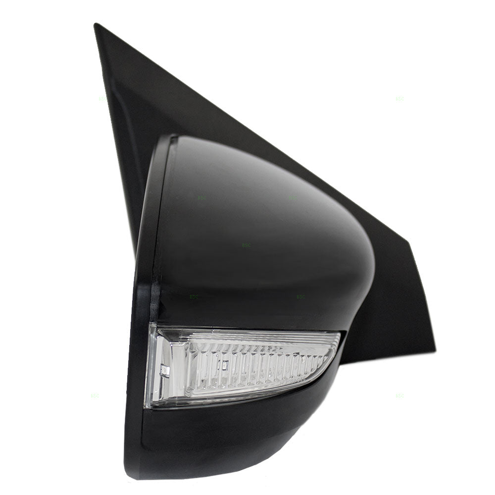 Replacement Passengers Power Side View Mirror Heated Signal Ready-to-Paint Compatible with 2013-2015 Sentra 96301-3SG0D