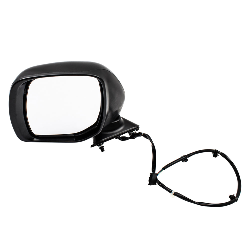 Brock Drivers Power Side View Mirror Heated Signal without Auto Tilt & EXCLUDING Around View Monitor Compatible with 11-17 Quest 963021JA1C NI1320280