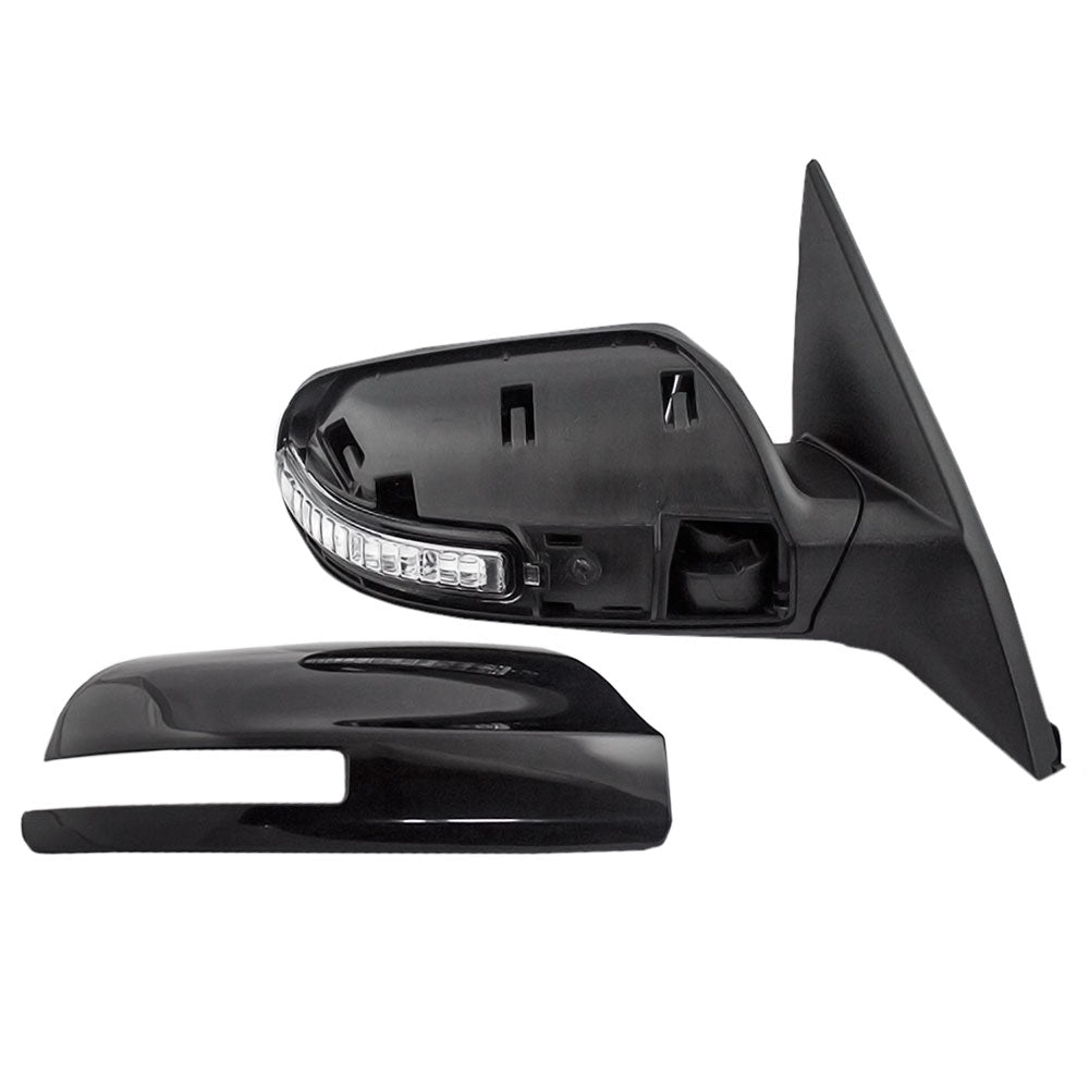 Passengers Power Side View Mirror Heated w/ Signal Compatible with 07-12 Altima Sedan & Hybrid 96301JA04C