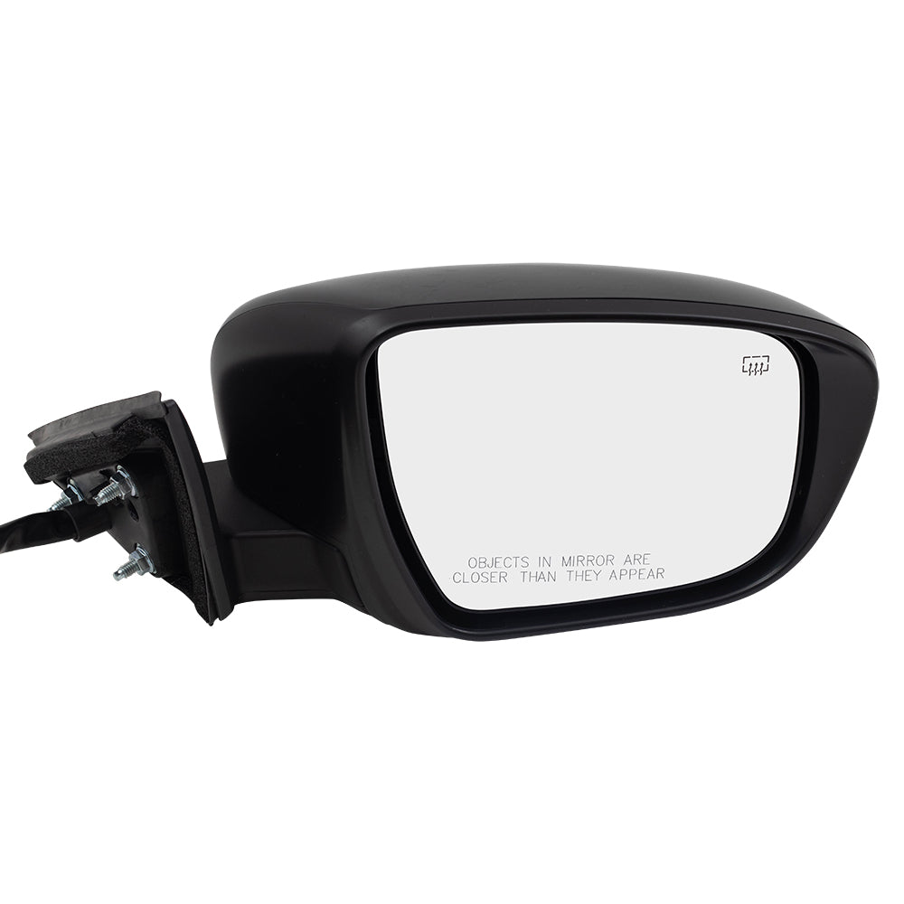 Replacement Power Mirror Compatible with 2017-2019 Rogue Passengers Side Heated Signal Camera Memory 96301-6FL0A 96373-4BA0A