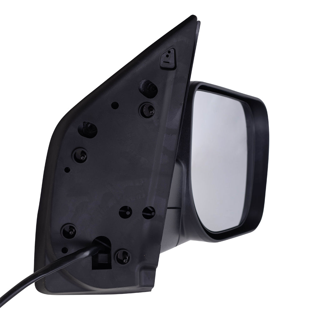 Replacement Passengers Power Side View Mirror Heated w/ Chrome Cover Compatible with 2004-2015 Titan 96301-ZC20A