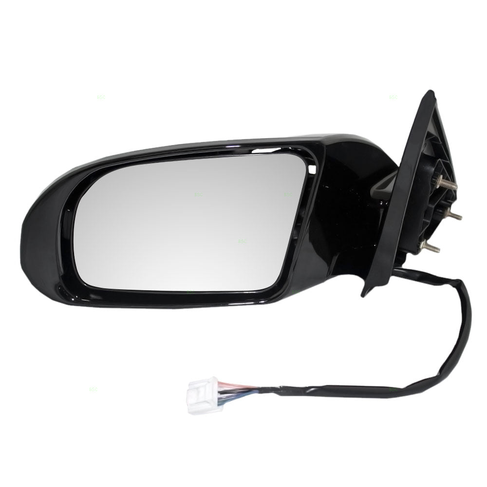 Drivers Power Side View Mirror Heated Signal Smooth Compatible with 09-14 Maxima 96302-9N83A