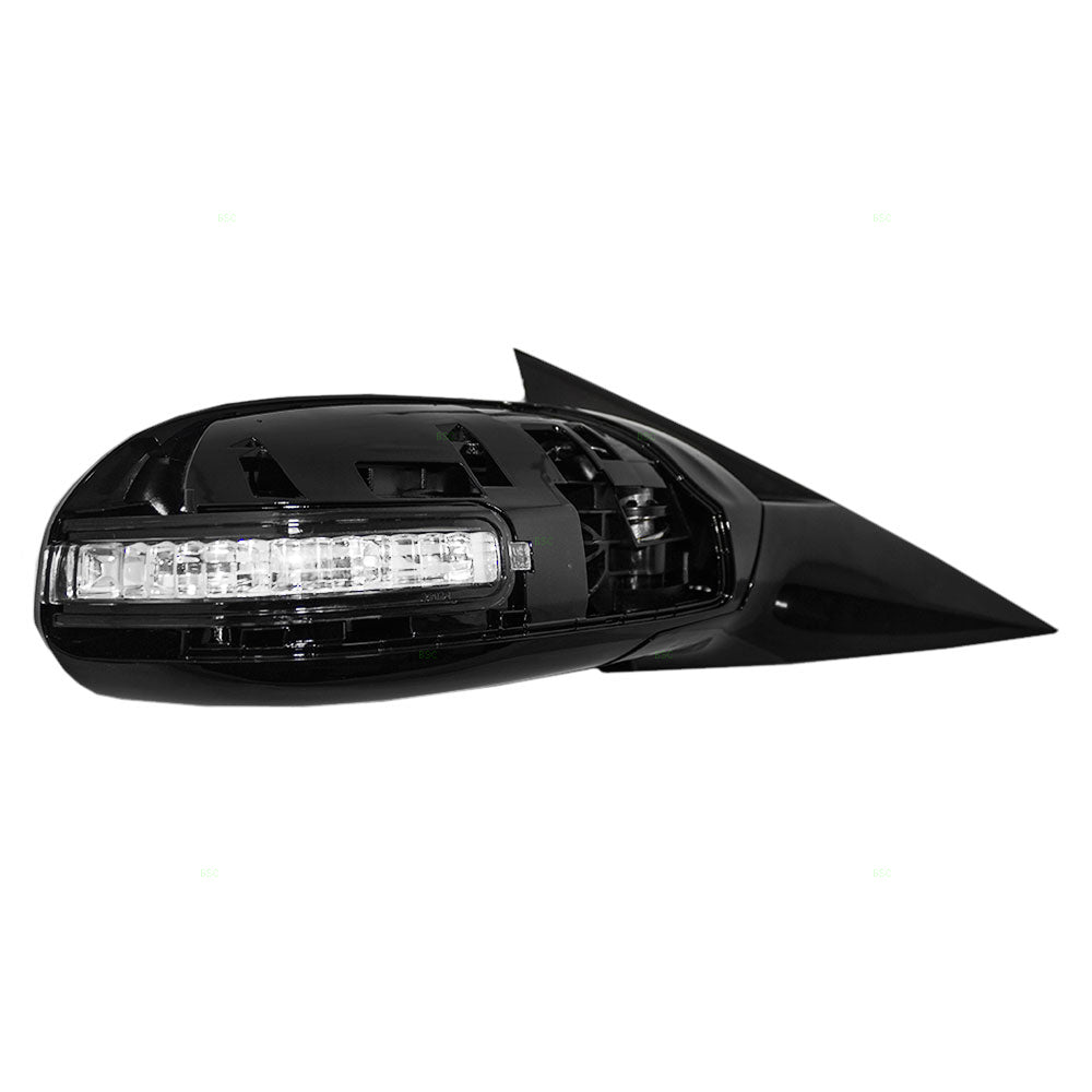 Passengers Power Side View Mirror Heated Signal Smooth Compatible with 09-14 Maxima 96301-9N83A